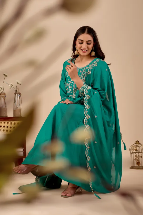 Rama_Designer_Anarkali_Kurti_Set_With_Dupatta_For_Women