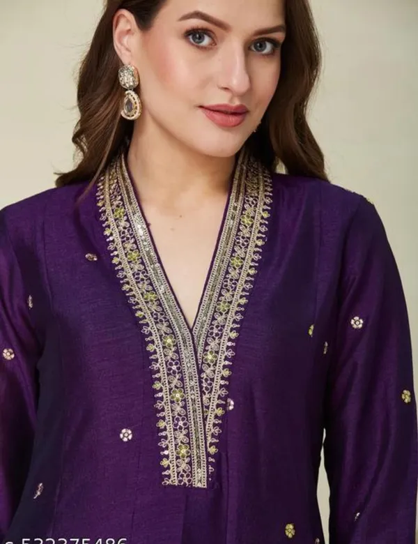 Purple_Designer_Anarkali_Kurti_Pant_With_Dupatta_For_Women