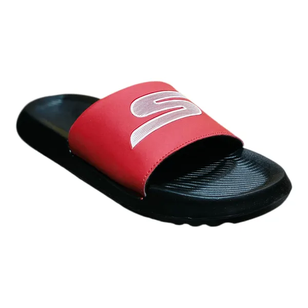 Red_And_Black_Casual_Slide_Sandals_For_Men