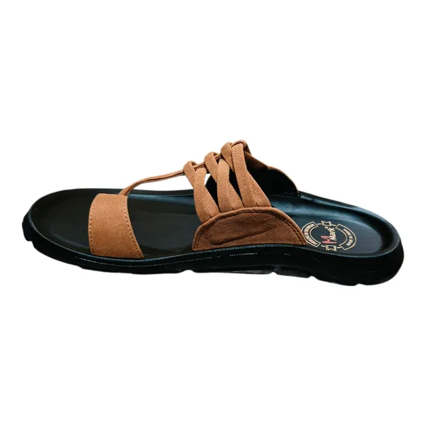 Brown_Braided_Strap_Comfort_Sandals_With_Cushioned_Sole_For_Men