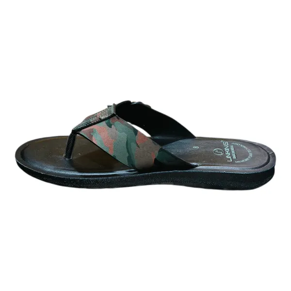 Camouflage_Print_Casual_Flip_Flop_Slippers_With_Buckle_Detail_For_Men