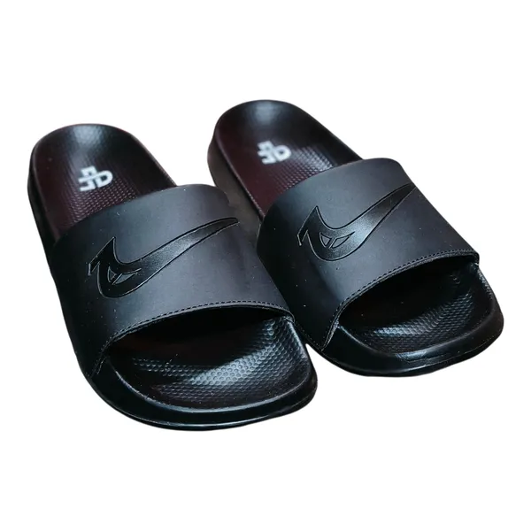 Black_Slider_Slippers_With_Brand_Logo_For_Men