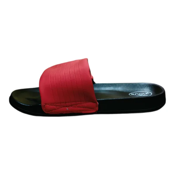 Red_And_Black_Comfort_Slide_Sandals_For_Men