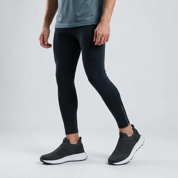 Dark_Grey_Slip_On_Running_Shoes_With_Textured_Sole_For_Men