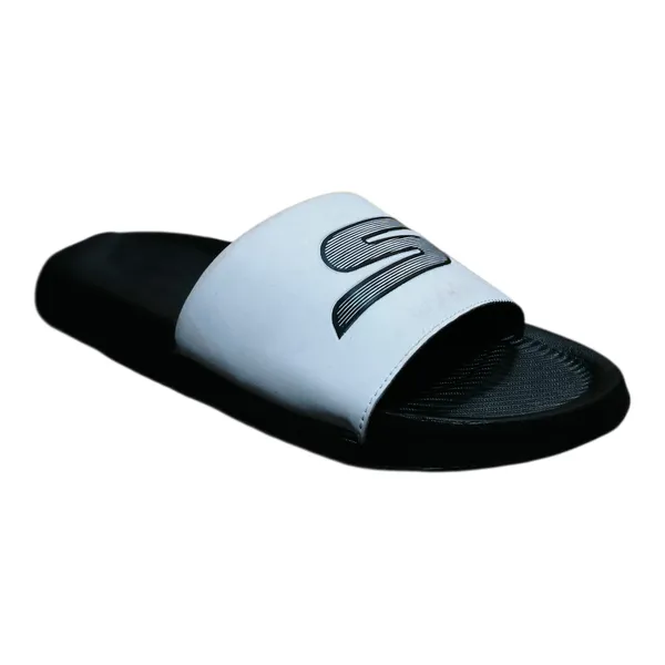 Black_And_White_Casual_Slide_Sandals_For_Men