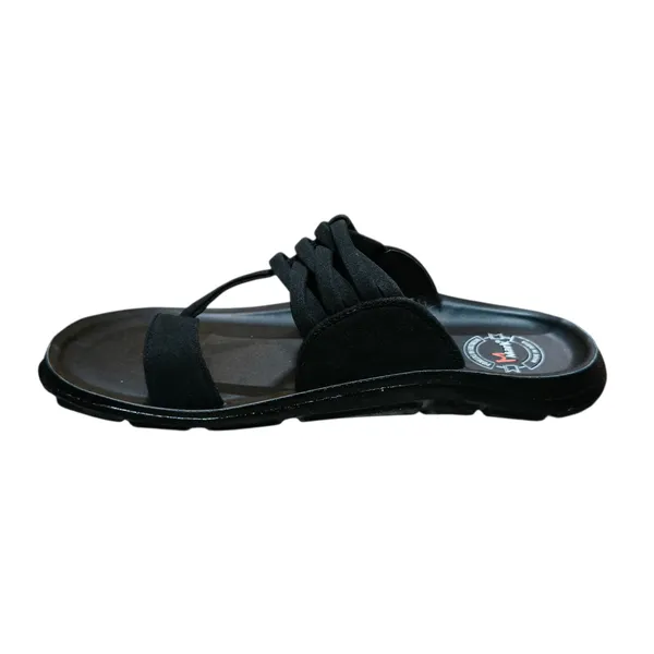 Black_Braided_Strap_Toe_Loop_Sandals_For_Men