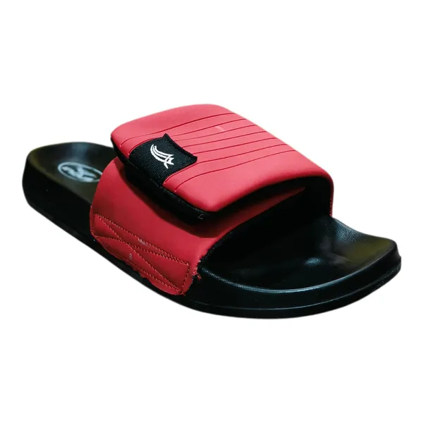 Red_And_Black_Comfort_Slide_Sandals_For_Men