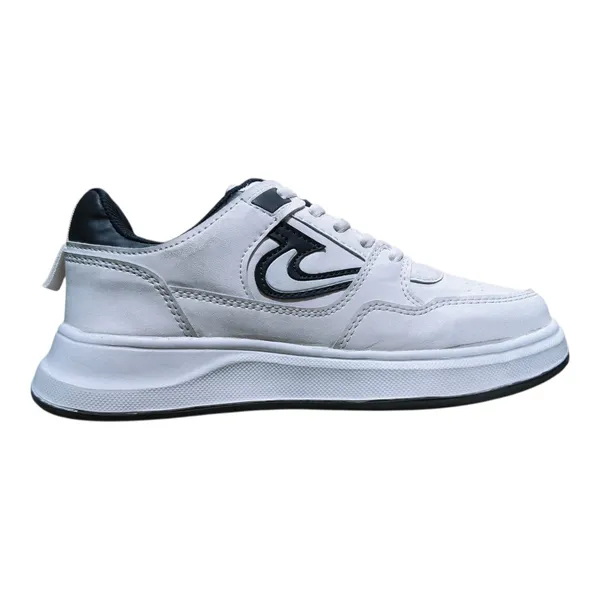 White_Casual_Sneakers_With_Black_Detailing_For_Unisex