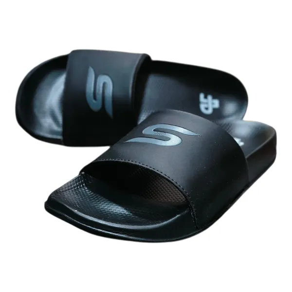 Black_Logo_Slide_Sandals_For_Men