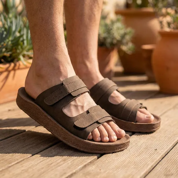 Brown_Dual_Strap_Comfort_Slide_Sandals_For_Men