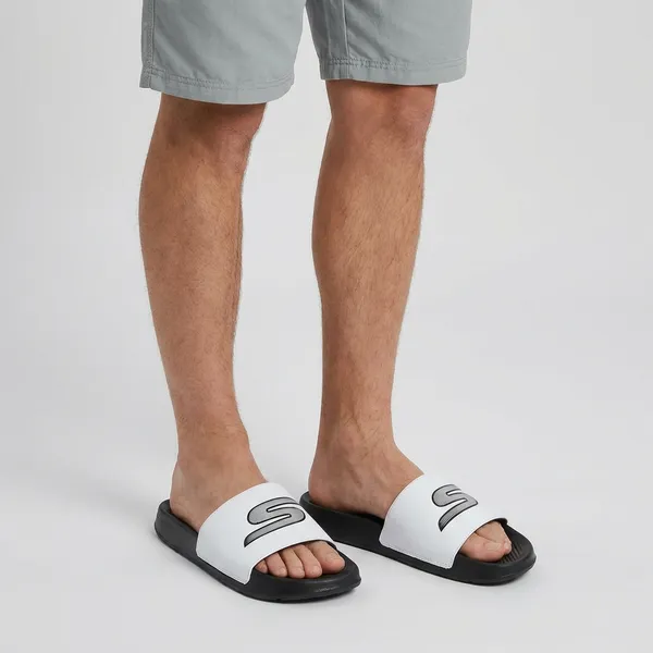 Black_And_White_Casual_Slide_Sandals_For_Men