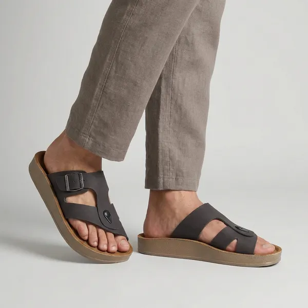 Brown_Comfortable_Casual_Sandals_With_Adjustable_Straps_For_Men