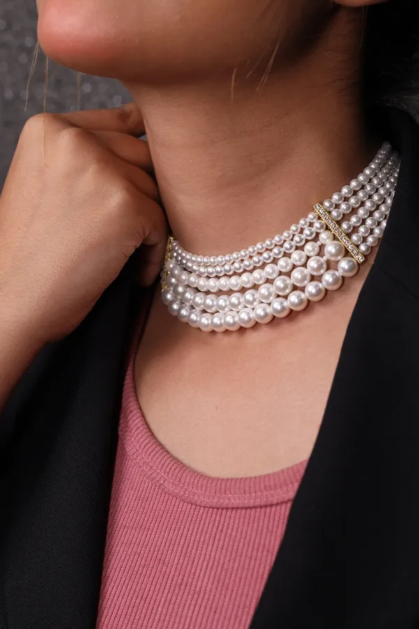 Layered_Pearl_Choker_For_Women_And_Girls
