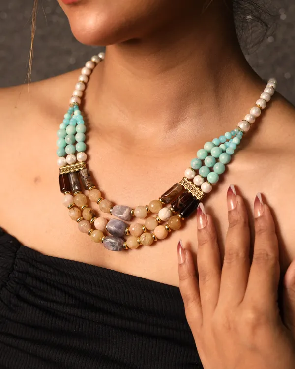 Amazonite_With_Pearl_And_Shaded_Tumbles_Necklace_For_Women_And_Girls