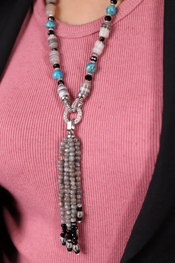 Labradorite_And_Turquoise_Contemporary_Necklace_For_Women_And_Girls
