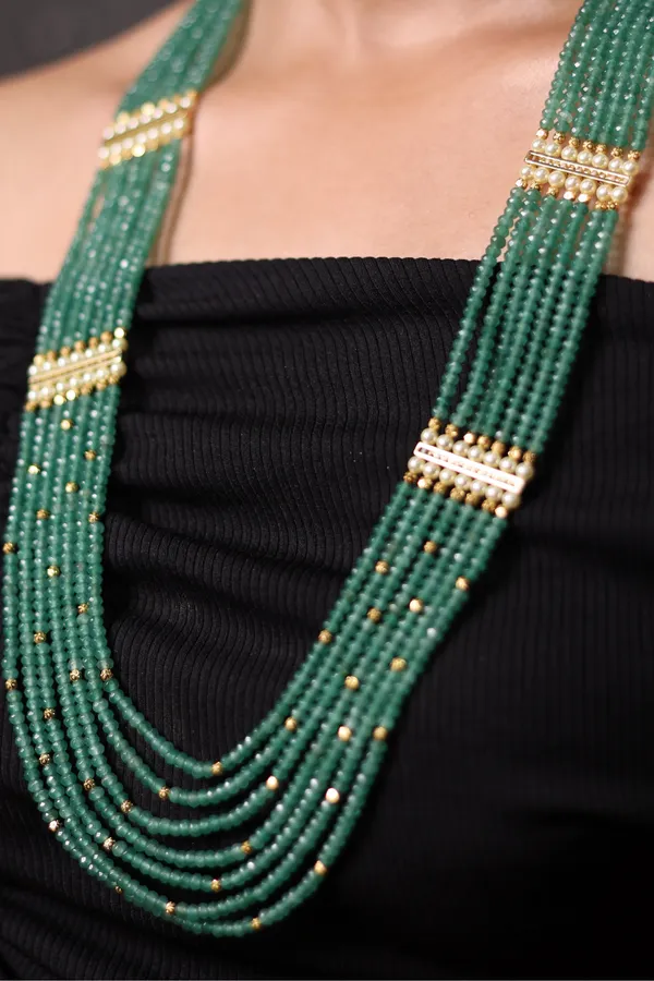 Mint_Green_Onyx_Layered_Necklace_For_Women_And_Girls
