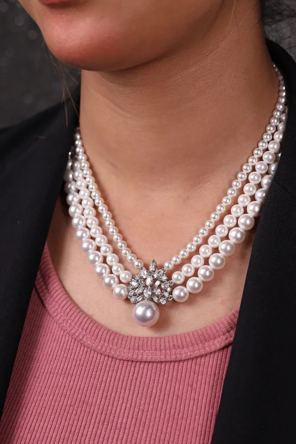 Shell_Pearl_Necklace_With_Pendant_|_8_Mm_6_Mm_And_5_Mm_Beads_For_Women_And_Girls