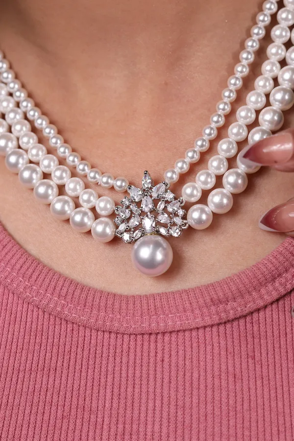 Shell_Pearl_Necklace_With_Pendant_|_8_Mm_6_Mm_And_5_Mm_Beads_For_Women_And_Girls