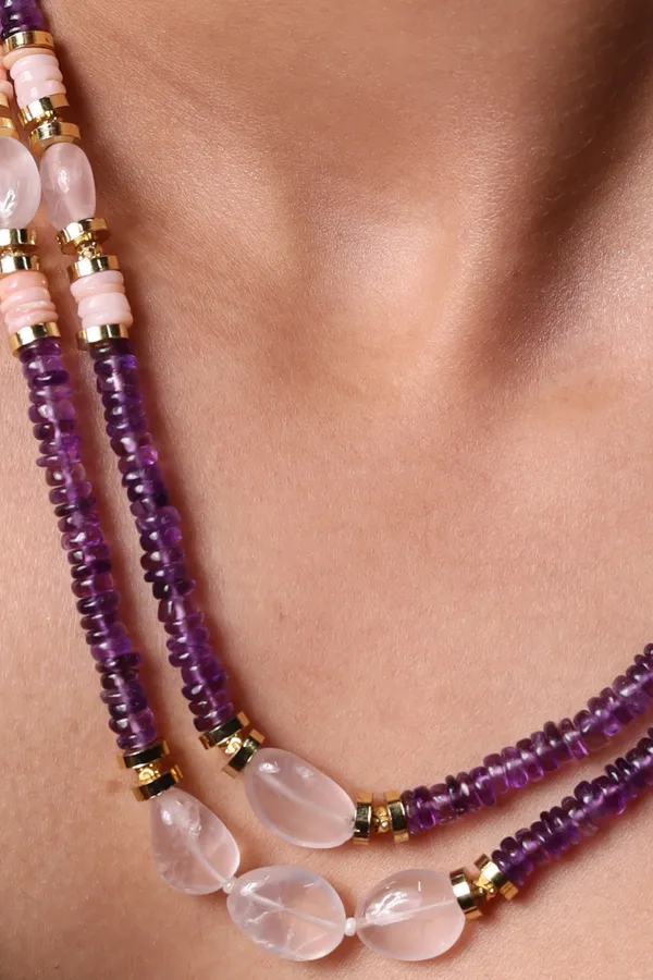 Amethyst_And_Rose_Quartz_Beads_Necklace_For_Women_And_Girls