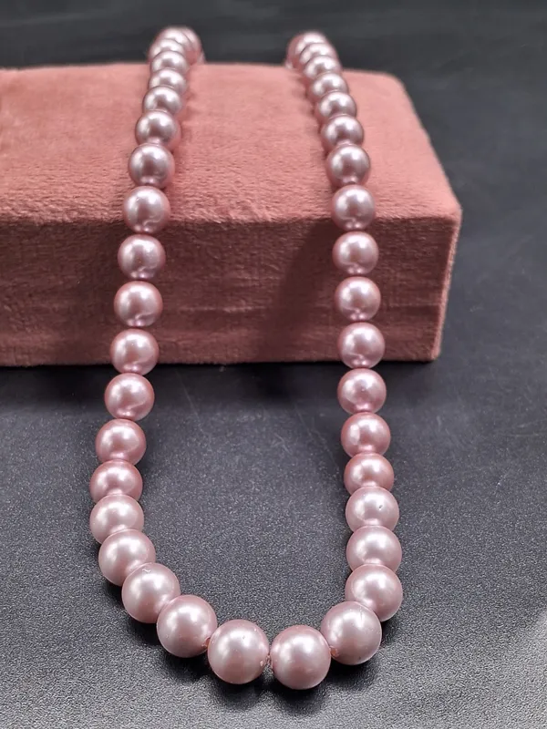 Elegant_Shell_Pearl_Necklace_|_8_Mm_Soft_Shine_Finish_For_Women_And_Girls