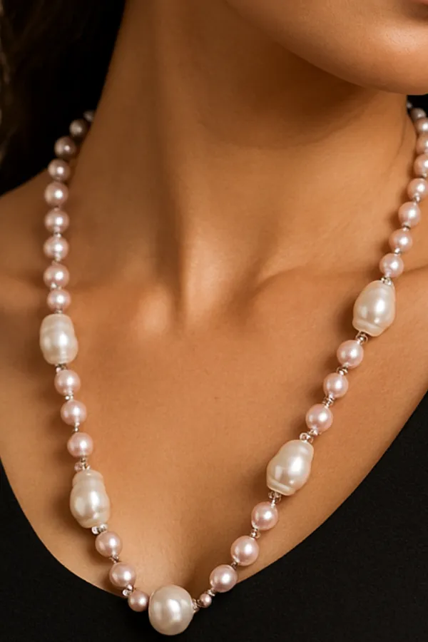 Elegant_Buraq_Pearl_And_8_Mm_Pearl_Strings_Necklace_For_Women_And_Girls