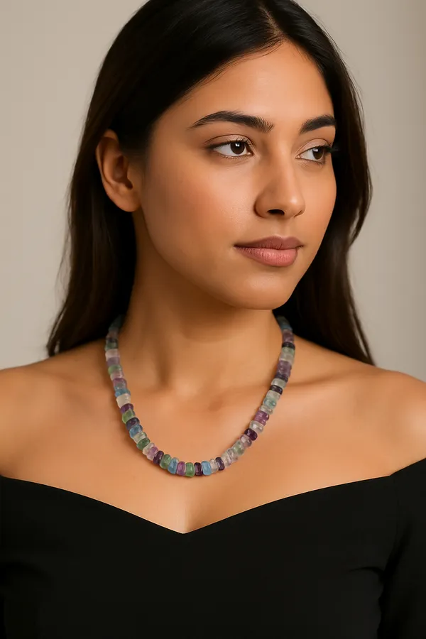 Designer_And_Elegant_Fluorite_Natural_String_Necklace_For_Women_And_Girls