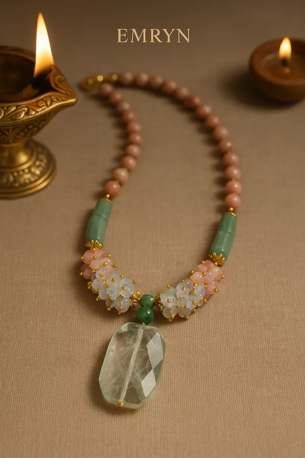 Embrace_Rhodolite_Natural_Stone_Necklace_For_Women_And_Girls