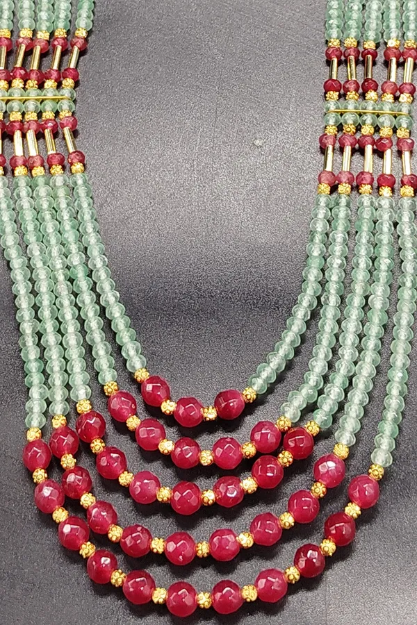 Elegance_Handcrafted_Sea_Green_Onyx_Necklace_For_Women_And_Girls