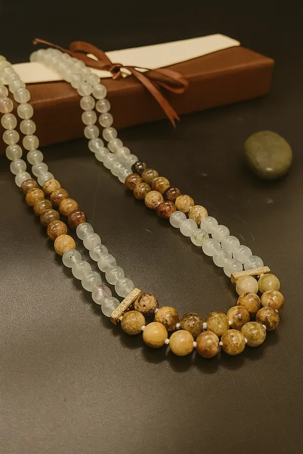 Luxury_Green_Garnet_Necklace_|_Ethically_Sourced_10_Mm_Gemstone_Beads_For_Women_And_Girls
