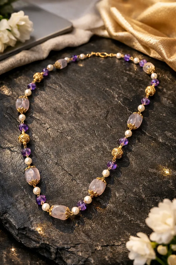 Royal_Amethyst_Pearl_And_Tumble_Gemstone_Necklace