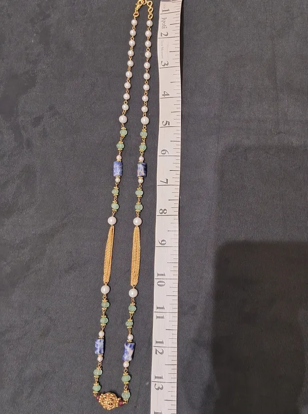 Designer_Aventurine_And_Sodalite_Bead_Necklace