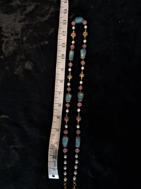 Royal_Turquoise_And_Pink_Melon_Gemstone_Necklace