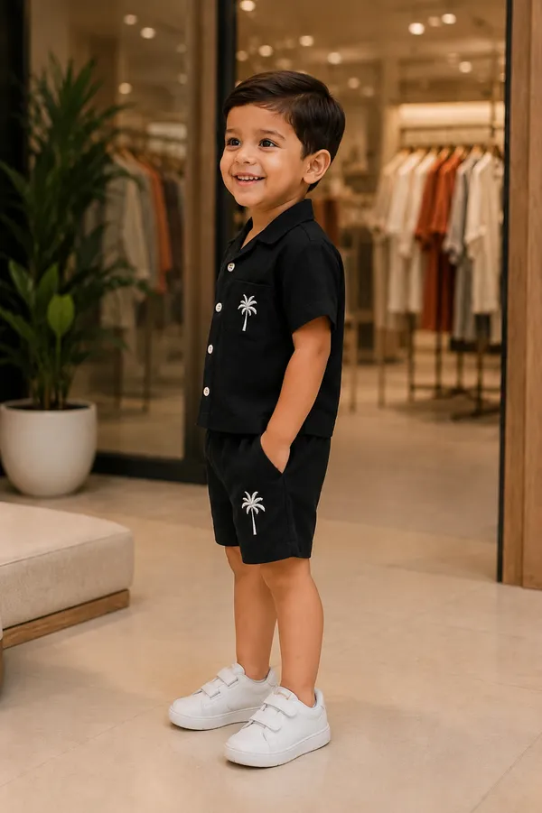 Midnight_Palm_Premium_Shirt_And_Shorts_Set