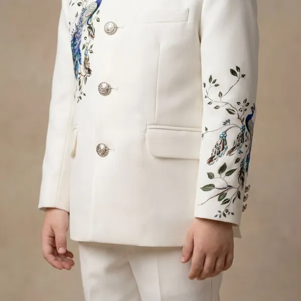 Off_White_Peacock_Embroidered_Ethnic_Bandhgala_Traditional_Indian_Formal_Wear