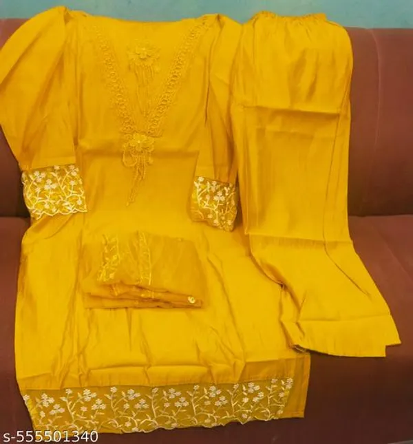 Mustard_Yellow_Cotton_Pakistani_Suit_For_Women