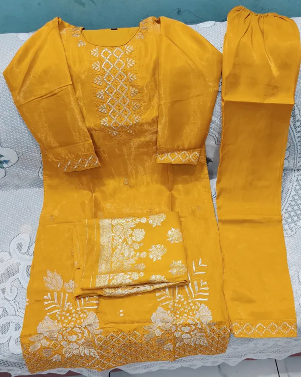 Mustard_Yellow_Embroidered_Ethnic_Suit_Set_With_Dupatta