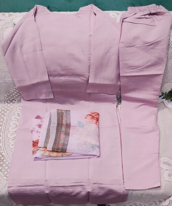 Lavender_Embroidered_Cotton_Suit_Set_With_Floral_Dupatta