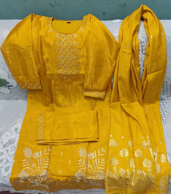 Mustard_Yellow_Embroidered_Ethnic_Suit_Set_With_Dupatta
