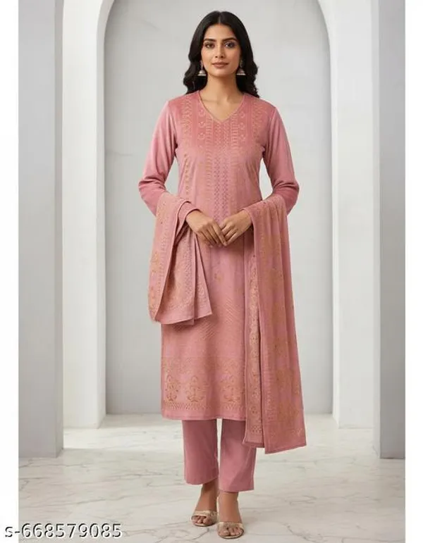 Pink_Beautiful_Kurta_With_Bottom_And_Dupatta