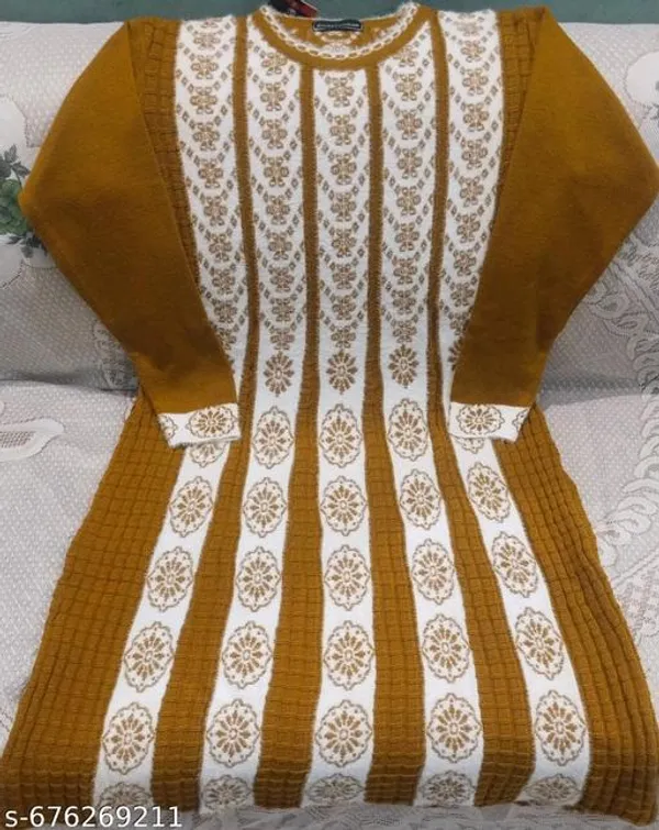 Yellow_Cotton_Beautiful_Frock_Suit_With_Bottom_And_Dupatta