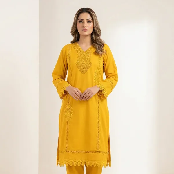 Mustard_Yellow_Cotton_Pakistani_Suit_For_Women