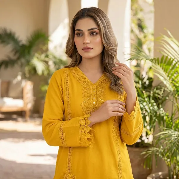 Mustard_Yellow_Cotton_Pakistani_Suit_For_Women