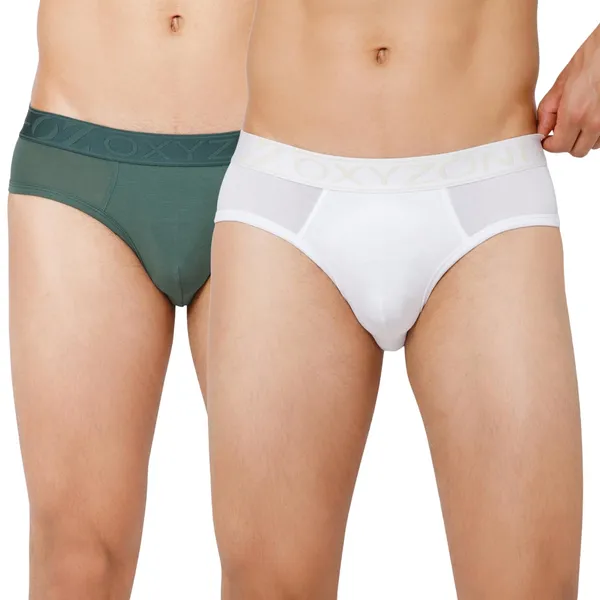 OXYZONE_Men's_Supima_Cotton_Solid_Brief_with_Anti-Odour_&_Sweat-Absorbent_Fabric,_Lightweight,_Tag-Free,_Breathable_Innerwear_with_Outer_Soft_Waistband_-_Pack_of_2
