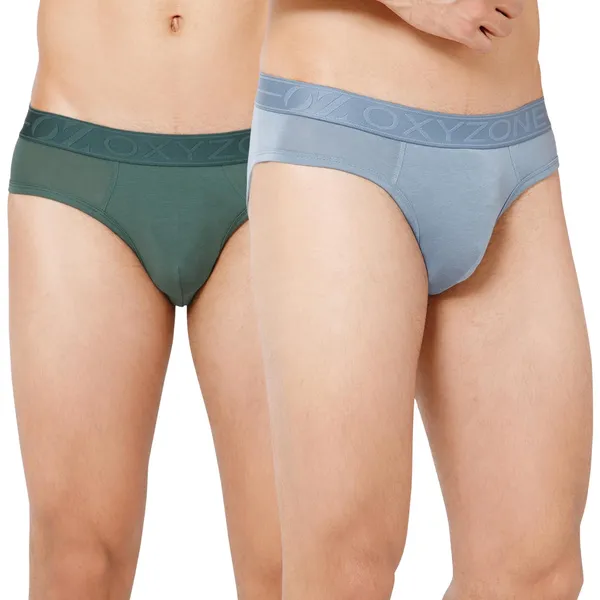 OXYZONE_Men's_Supima_Cotton_Solid_Brief_with_Anti-Odour_&_Sweat-Absorbent_Fabric,_Lightweight,_Tag-Free,_Breathable_Innerwear_with_Outer_Soft_Waistband_-_Pack_of_2