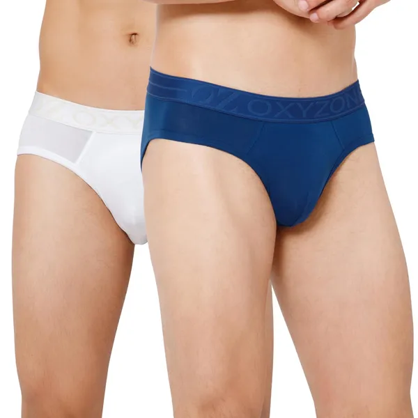 OXYZONE_Men's_Supima_Cotton_Solid_Brief_with_Anti-Odour_&_Sweat-Absorbent_Fabric,_Lightweight,_Tag-Free,_Breathable_Innerwear_with_Outer_Soft_Waistband_-_Pack_of_2