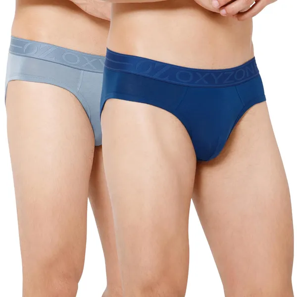 OXYZONE_Men's_Supima_Cotton_Solid_Brief_with_Anti-Odour_&_Sweat-Absorbent_Fabric,_Lightweight,_Tag-Free,_Breathable_Innerwear_with_Outer_Soft_Waistband_-_Pack_of_2
