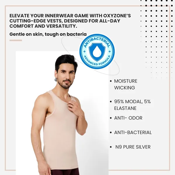 OXYZONE_Men's_Modal_Vest_Set_Super_Soft_Solid_Round_Neck_Sleeveless_Baniyan_Innerwear_for_Men,_Breathable,_Odour-Free,_Anti_Bacterial_Regular_Fit_Undershirt,_Pack_of_2