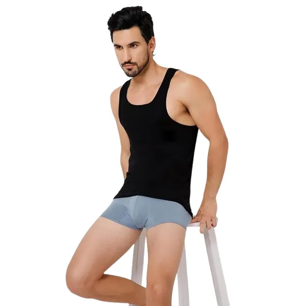OXYZONE_Men's_Modal_Vest_Set_Super_Soft_Solid_Round_Neck_Sleeveless_Baniyan_Innerwear_for_Men,_Breathable,_Odour-Free,_Anti_Bacterial_Regular_Fit_Undershirt,_Pack_of_2