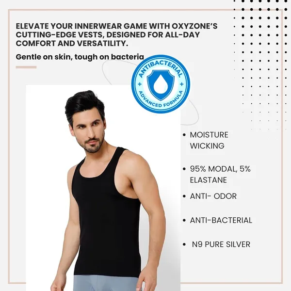 OXYZONE_Men's_Modal_Vest_Set_Super_Soft_Solid_Round_Neck_Sleeveless_Baniyan_Innerwear_for_Men,_Breathable,_Odour-Free,_Anti_Bacterial_Regular_Fit_Undershirt,_Pack_of_2