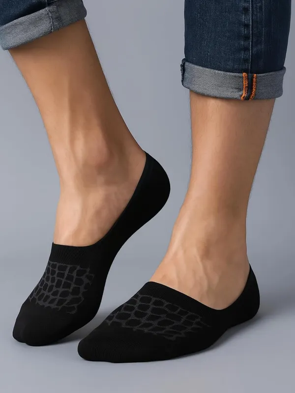 OXYZONE_3_Pair_Combo_Low-Cut_Invisible_No-Show_Socks_for_Men,_Mercerized_Cotton_Cushioned_Heel_&_Toe,_Anti_Bacterial_&_Anti_Odour_Socks_Set_for_Sports,_Gym,_Casual_Wear_-_(Multicolour)